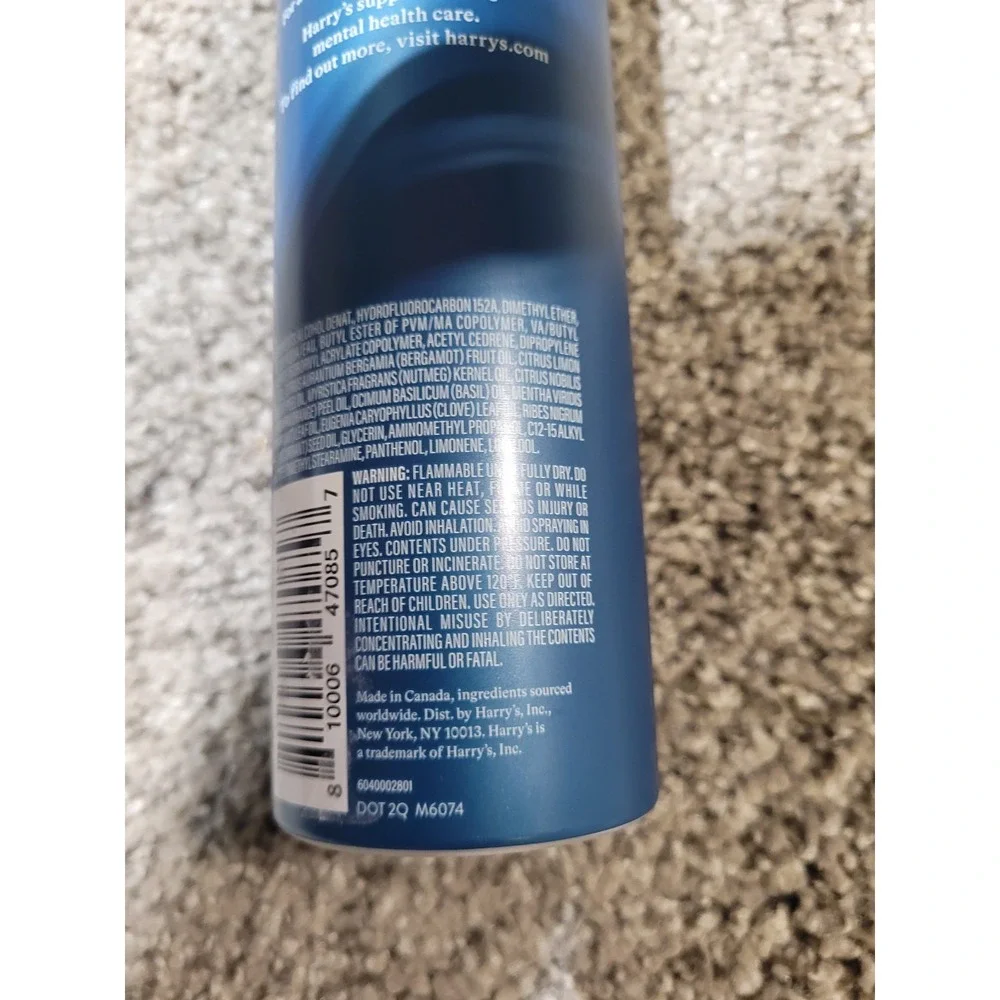 (2) Harry's Holding Hairspray FIRM HOLD Mens Haircare 10 Fl Oz Each